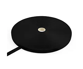 Black - 25mm Sangle en polypropylène - Noire