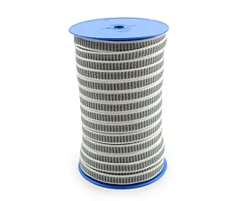 Sangle volet roulant, 14mm Sangle de volet roulant gris/blanc (largeur 14 mm) Sangle volet roulant, 14mm Sangle de volet roulant gris/blanc (largeur 14 mm)