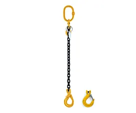 Tout - Chaînes de levage Chaîne de levage - 5,3t - 13mm - 1 brin - Raccourcisseur - G8 - Crochet au choix Tout - Chaînes de levage Chaîne de levage - 5,3t - 13mm - 1 brin - Raccourcisseur - G8 - Crochet au choix