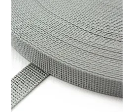 Sangle volet roulant, 22mm Sangle de volet roulant grise (largeur 22 mm)