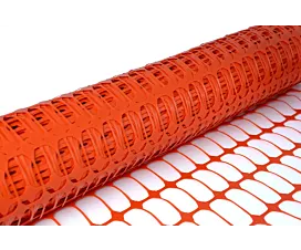 Tout - Filets & Bâches Filet de balisage pour chantiers - Rouleau - 1mx50m - 180g/m² - Orange