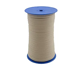 Tout - Sangles en coton Ruban en coton 10mm - écru - 100m, 250m Tout - Sangles en coton Ruban en coton 10mm - écru - 100m, 250m