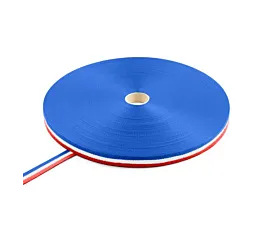 Polypropylène - 25mm Bande en polypropylène "La France" - 500 kg - 25 mm - 100 m en rouleau