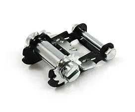 Tout - Hardware noir Base de tendeur à cliquet - 1800kg - 25mm