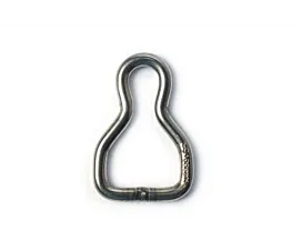 Inox - Crochets Anneau - Forme de bouteille - 25mm - Inox