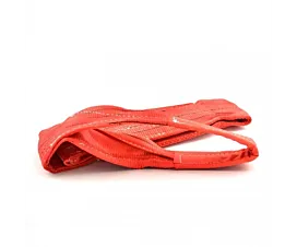Elingues/sangles plates Sangle de levage 5 tonnes, rouge - 6,5m - Avec certificat VGS