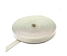 Tout - Sangles en coton Ruban sergé en coton-polypropylène 40mm - 100kg - 100m en rouleau - noir et blanc Tout - Sangles en coton Ruban sergé en coton-polypropylène 40mm - 100kg - 100m en rouleau - noir et blanc