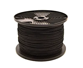 Conteneur - Bâches Câble élastique en rouleau (8mm) - 100m - Noir