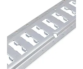 Rails universels & Accessoires Rail d’arrimage universel - 3m - Acier zingué Rails universels & Accessoires Rail d’arrimage universel - 3m - Acier zingué