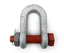 Manilles lyres / droites Crosby D-Manille boulonnée et goupillée - G-2150 Manilles lyres / droites Crosby D-Manille boulonnée et goupillée - G-2150