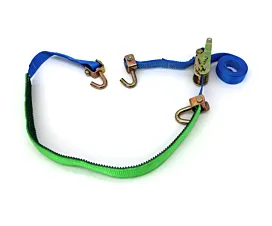 Tout - Sangles et accessoires Sangle de roue -3T - 3,5m - 35mm - crochets pivotants et housse - Transport de véhicules