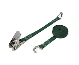 Sangles 25mm - Sur mesure Sangle d’arrimage - 400kg - 25mm - en 2 pièces - Tendeur/Crochets INOX - Personnalisée