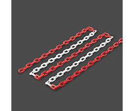 Tout - Signalisation Chaîne de signalisation - 6mm - Rouge/Blanc - 25m Tout - Signalisation Chaîne de signalisation - 6mm - Rouge/Blanc - 25m